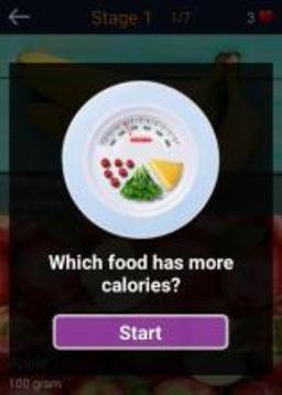 Calorie quiz: Food and drink游戏截图5