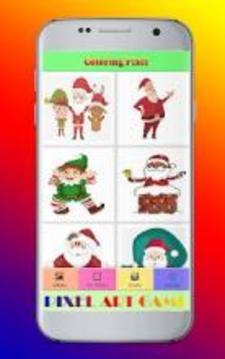 Christmas Draw Color By Number Pixel Art 2018游戲截圖3