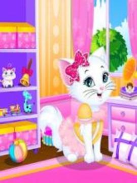 Kitty Cat Furry Makeover - Kitty Pet Love Care游戲截圖5