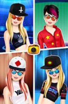 Rockstar Girl Fashion Salon游戲截圖2
