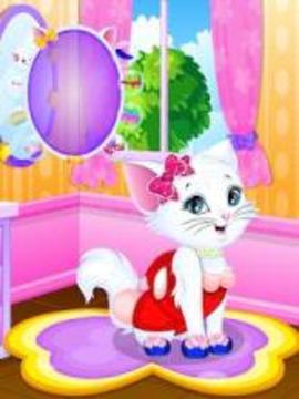 Kitty Cat Furry Makeover - Kitty Pet Love Care游戲截圖2