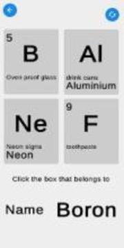 Periodic Table Matching Game游戲截圖3