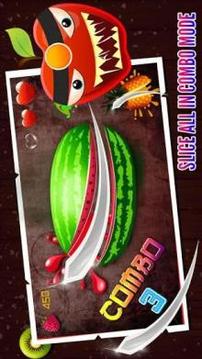 Fruit hit slice - Fruit cutting game游戲截圖1