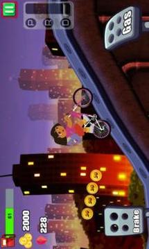 Super Dora Climb Bicycle - dora games for kids游戲截圖1