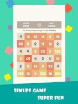 Tap 2048 - worldwide poplar game游戲截圖1
