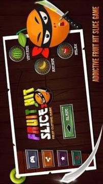 Fruit hit slice - Fruit cutting game游戲截圖4