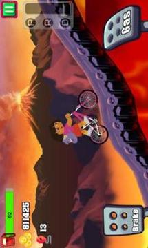 Super Dora Climb Bicycle - dora games for kids游戲截圖2