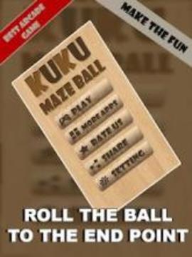 Kuku Maze Ball游戲截圖1