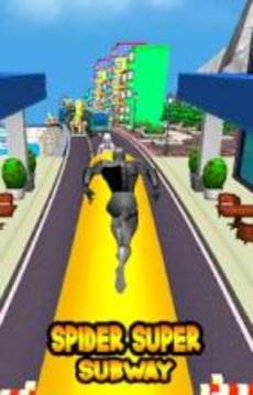 Avenger Spider Subway Infinity 3D游戲截圖1