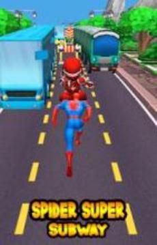 Avenger Spider Subway Infinity 3D游戲截圖3