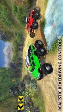 6x6 Monster Truck Driving Simulator: Offroad游戲截圖1