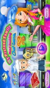 My Pretend Family - Food Cooking Chef Game游戏截图5