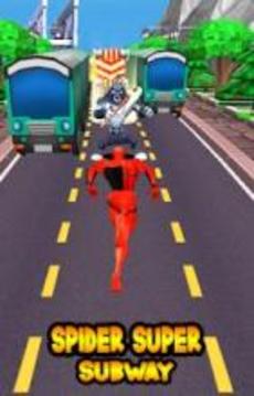 Avenger Spider Subway Infinity 3D游戲截圖2