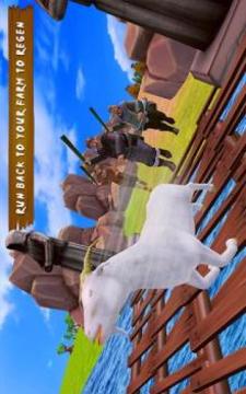 Angry Goat Simulator 3D: Mad Goat Attack游戏截图3