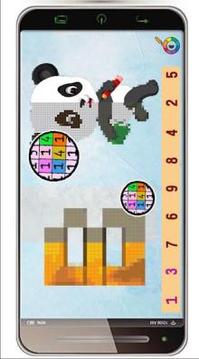 Panda Basics Education & Learning Color By number游戲截圖2