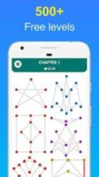1 LINE - Link Dots with One Stroke游戲截圖2