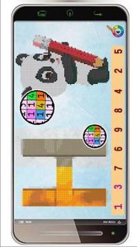 Panda Basics Education & Learning Color By number游戲截圖1