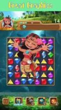 Jewels Island - Match Puzzle游戲截圖1