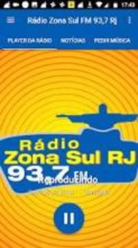Radio Zona Sul FM 93,7 RJ游戲截圖4