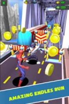 Subway Spider Super Adventure World Dash游戲截圖4