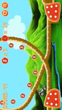 Ninja Car Hill Climb Ekstreem游戲截圖2