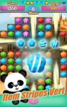 Candy Run Baby Panda游戲截圖3
