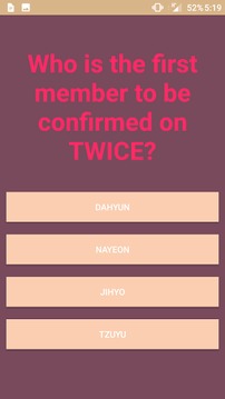 TWICE Trivia游戲截圖3