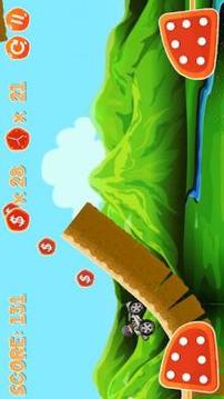 Ninja Car Hill Climb Ekstreem游戲截圖1