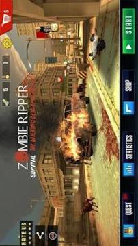 Zombie Ripper Survival - The Walking Dead游戲截圖3