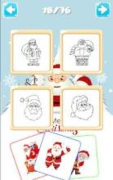 Christmas Coloring Book - color and draw 2018游戲截圖3