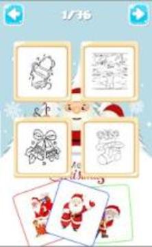 Christmas Coloring Book - color and draw 2018游戲截圖4