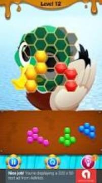 Duck Hexagon Puzzle游戲截圖3