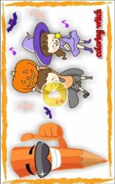 Kids Book - Coloring Witch游戲截圖4