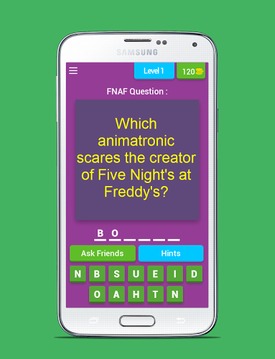 Ultimate Quiz for FNAF游戲截圖1