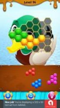 Duck Hexagon Puzzle游戲截圖1
