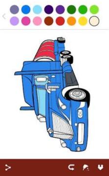 Car Coloring Book Game For Car Fans游戲截圖2