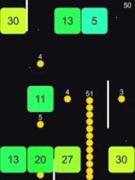 Crazy Block Wall - fun Dancing Balls Snake游戏截图3