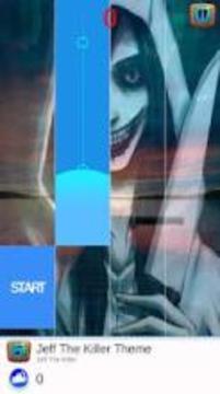 Jeff The Killer Piano Tiles游戲截圖1