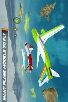 Plane Landing Simulator 3D - Flight Airplane Games游戲截圖1