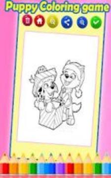 Puppy Coloring Game游戲截圖4