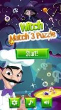 Magic Witch Puzzle - New Story Match 3 Games游戲截圖5