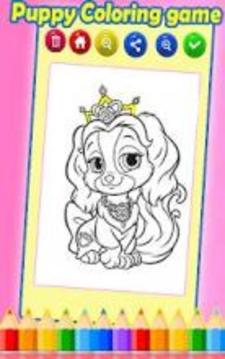 Puppy Coloring Game游戲截圖3
