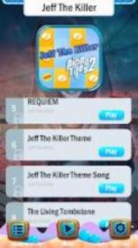 Jeff The Killer Piano Tiles游戲截圖2
