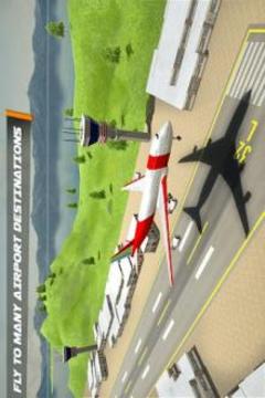 Plane Landing Simulator 3D - Flight Airplane Games游戲截圖3