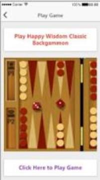 Happy Wisdom Classic Backgammon游戲截圖3