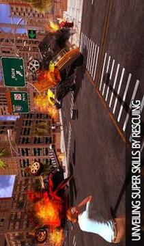 Flying Rope Master Superhero Rescue Mission游戲截圖3