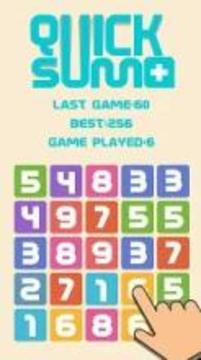 Quick sum - maths challenge game游戲截圖3