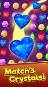 Jewel Blast Free - jewels and gems match 3 games游戲截圖5
