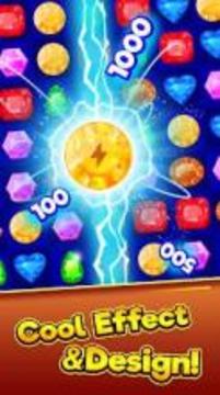 Jewel Blast Free - jewels and gems match 3 games游戲截圖1