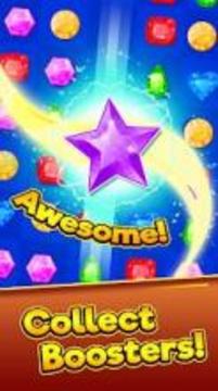 Jewel Blast Free - jewels and gems match 3 games游戲截圖4
